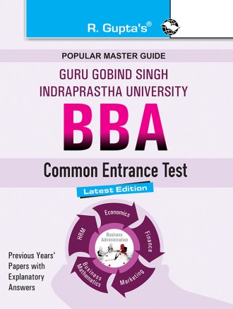 RGupta Ramesh GGSIPU: BBA Common Entrance Test (CET) Guide English Medium
